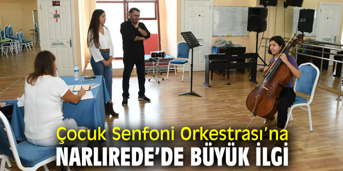 Çocuk Senfoni Orkestrası'na yoğun ilgi!