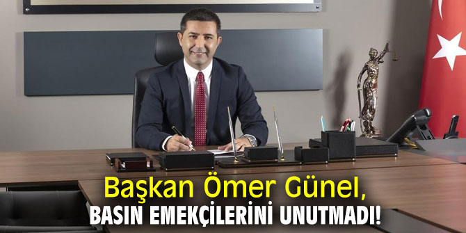Başkan Günel, Dünya Gazeteciler Günü'nü kutladı!