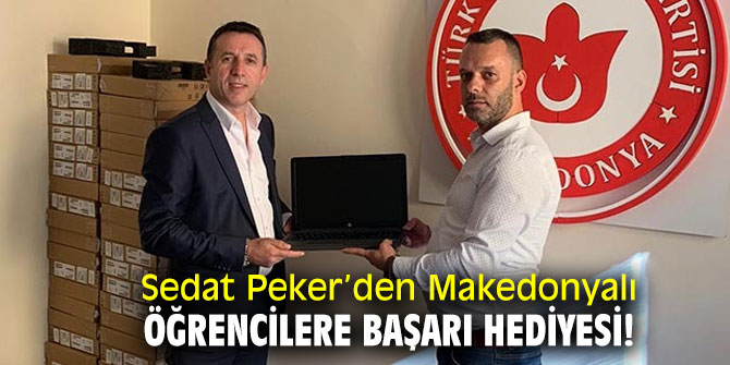 Sedat Peker’den öğrencilere hediye!