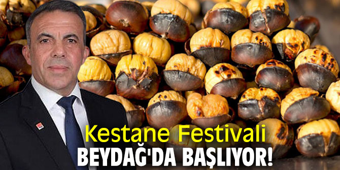 Kestane Festivali Beydağ'da başlıyor!