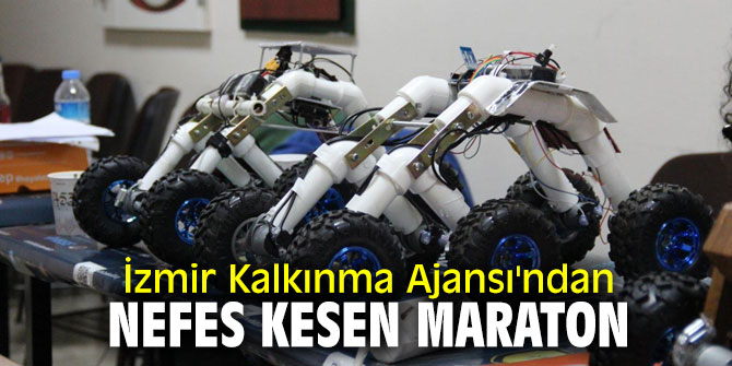 İzmir Kalkınma Ajansı'ndan nefes kesen maraton