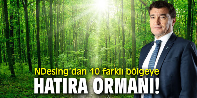 NDesing’dan 10 farklı bölgeye hatıra ormanı 