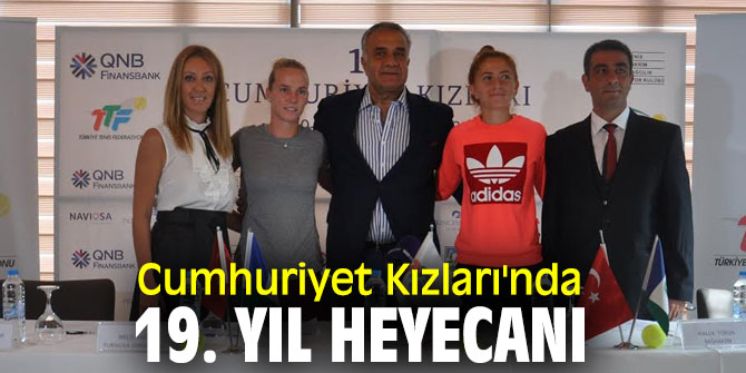 Cumhuriyet Kızları Uluslararası Tenis Turnuvası başlıyor!