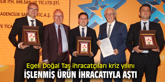 Maden sektöründe ihracatın yıldızları belli oldu