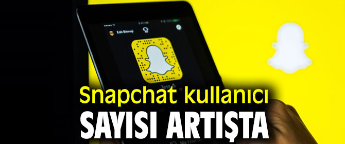 Snapchat kullanıcı sayısı artışta