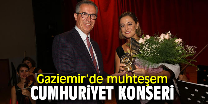 Cumhuriyet Konseri, Gaziemir'de düzenlendi!