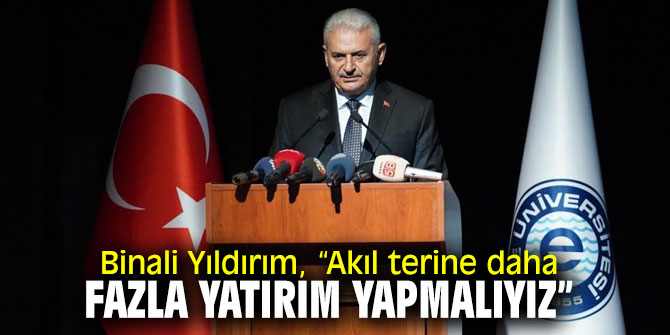 Binali Yıldırım, Ege Üniversitesi'nin Akademik Yıl açılışına katıldı! 