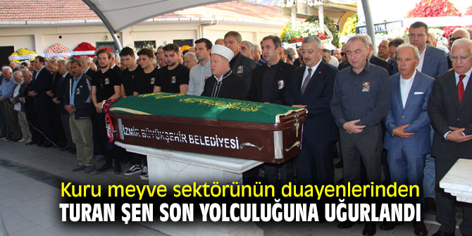 İş insanı Turan Şen son yolculuğuna uğurlandı