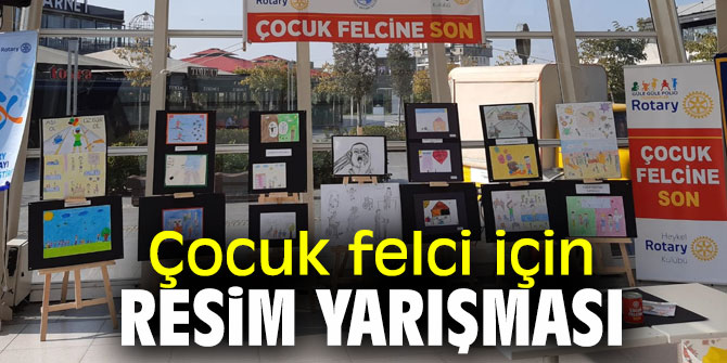 Çocuk Felci için resim yarışması