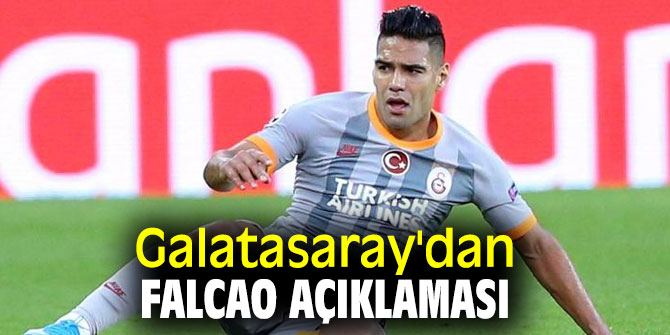 Galatasaray, Radamel Falcao hakkında açıklama yaptı!