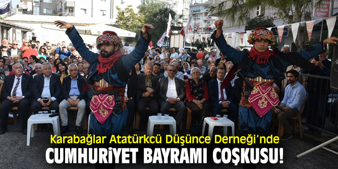 Karabağlar ADD, Cumhuriyet Bayramı coşkusunu yaşadı
