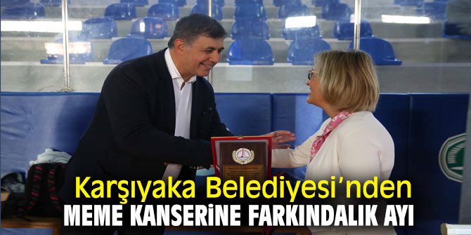 Karşıyaka Belediyesi'nden meme kanserine farkındalık ayı 