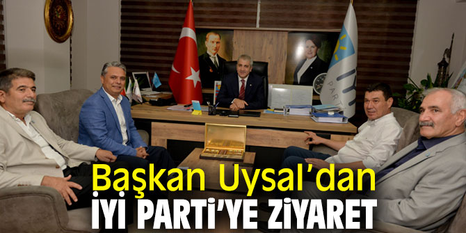 Muratpaşa Belediye Başkanı Ümit Uysal'dan İYİ Parti ziyareti
