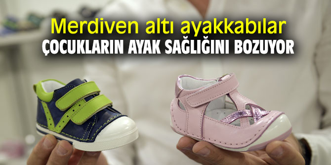 Ayakkabı sektörünün profesyonelleri çocuk ayakkabılarını sundu