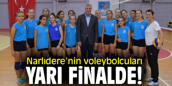 Narlıdere’nin küçük voleybolcularından büyük başarı!