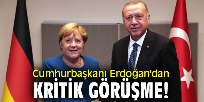 Cumhurbaşkanı Erdoğan'dan kritik görüşme!