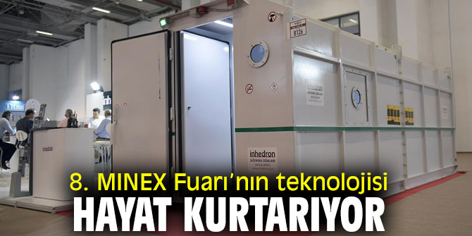 8. MINEX Fuarı başladı