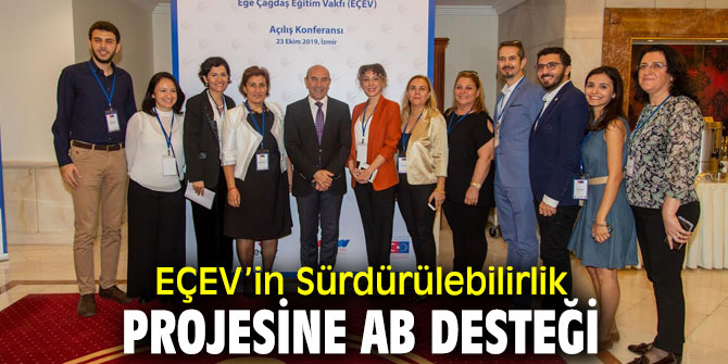 Ege Çağdaş Eğitim Vakfı'nın projesine AB'den destek!