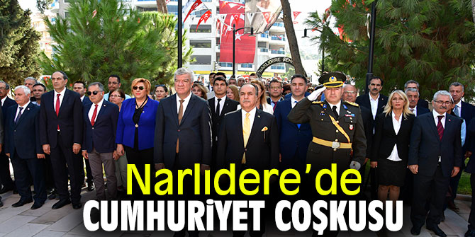 Narlıdere, Cumhuriyet Bayramını doyasıya kutladı