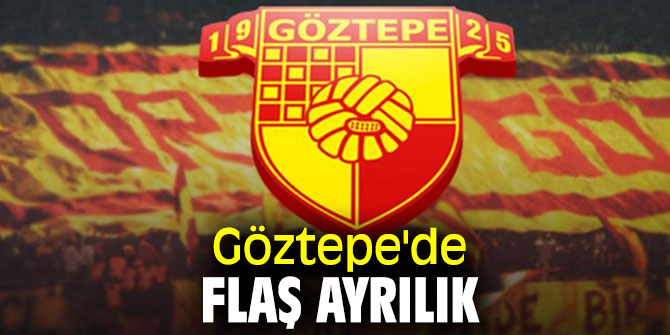 Göztepe'de flaş istifa!