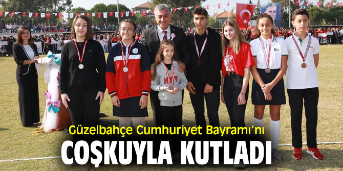 29 Ekim Cumhuriyet Bayramı Güzelbahçe'de kutlandı