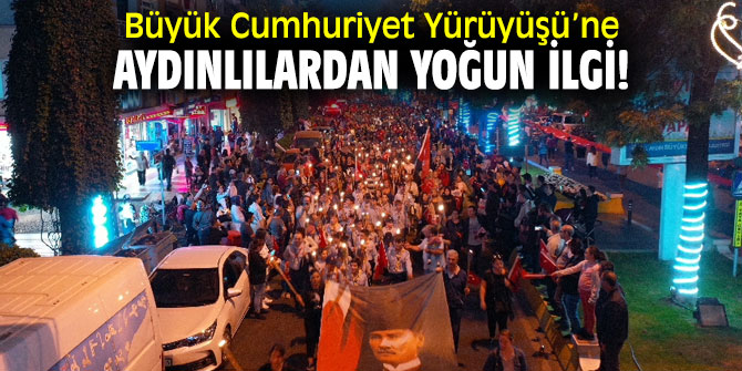 Büyük Cumhuriyet Yürüyüşü’ne Aydınlılardan yoğun ilgi!