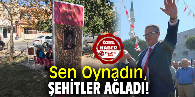 ‘Sen Oynadın, Şehitler Ağladı’