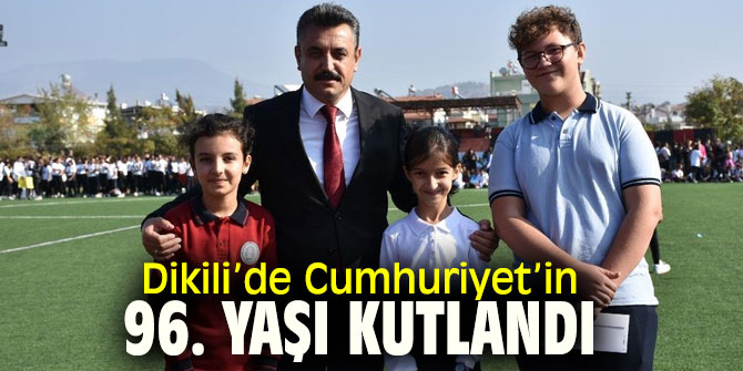 Dikili’de Cumhuriyet Bayramı coşkusu