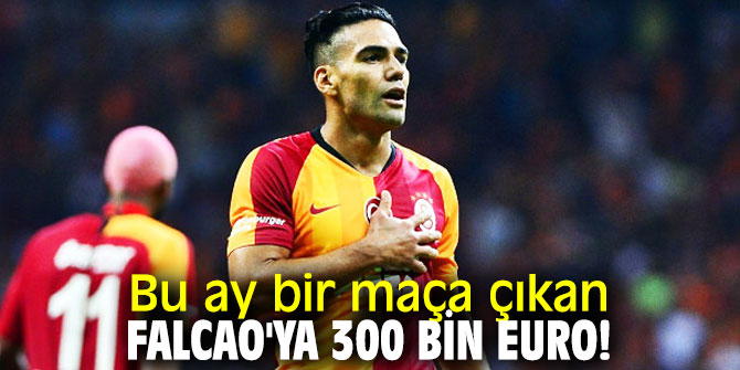 Radamel Falcao'ya 300 bin Euro!