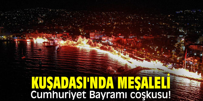 Cumhuriyet Bayramı'nda renkli görüntülere!