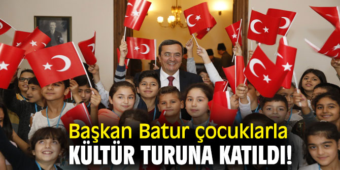 Konak  Belediyesi her hafta çocuklarla kültür turu düzenliyor!