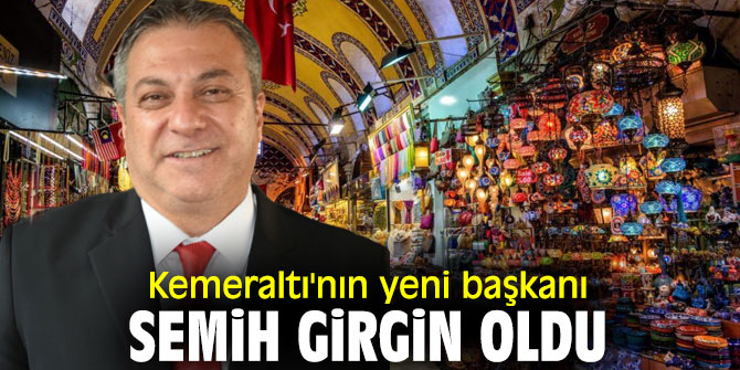Tarihi Kemeraltı Esnaf Derneği'nin yeni başkanı belli oldu