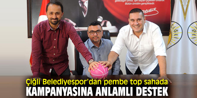 Çiğli Belediyespor’dan meme kanserine farkındalık