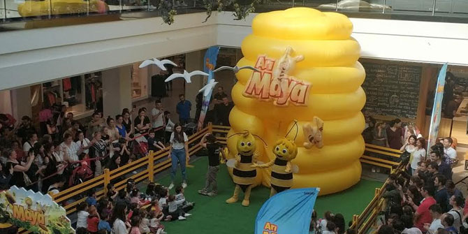 Agora Alışveriş Merkezi, Arı Maya ile minikleri buluşturdu!