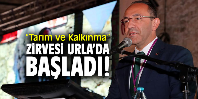 “Kırsalda Üretim ve İstihdam Temelli Kalkınma Çalıştayı” Urla'da başladı!