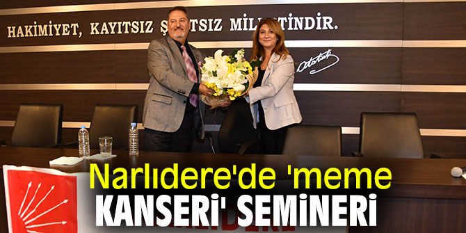 Narlıdere'de 'meme kanseri' semineri
