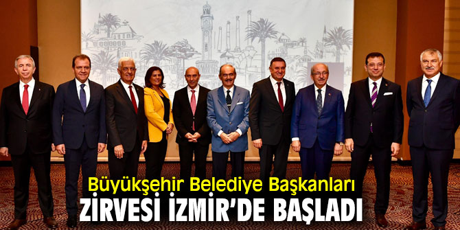 CHP’li büyükşehir belediye başkanları İzmir'de buluştu