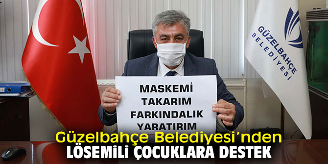 Güzelbahçe Belediyesi’nden Lösemili Çocuklara Destek