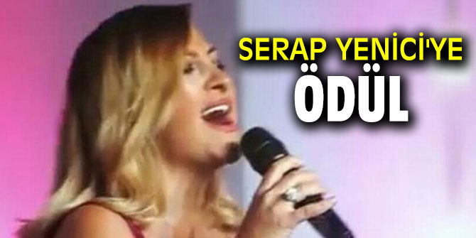 Serap Yenici'ye ödül