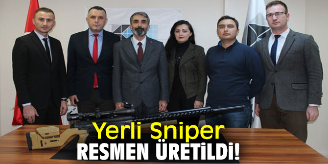 Yerli Sniper resmen üretildi!