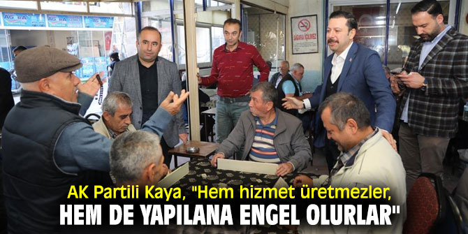 AK Partili Kaya, Karabağlar'da esnaf ziyareti yaptı!