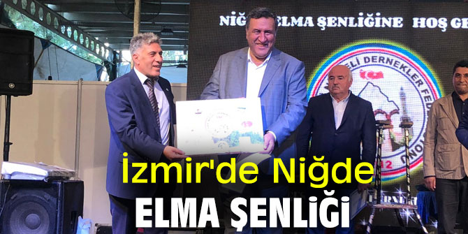 İzmir'de Niğde Elma Şenliği