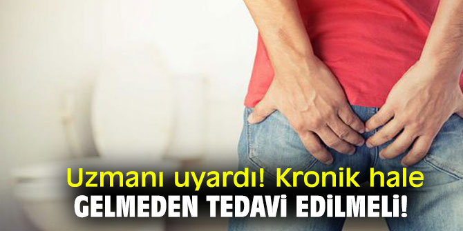 Uzmanı uyardı! Kronik hale gelmeden tedavi edilmeli!