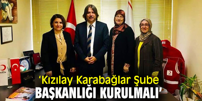 ‘Kızılay Karabağlar Şube Başkanlığı kurulmalı’