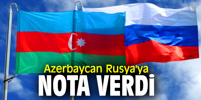 Azerbaycan'dan flaş Rusya hamlesi