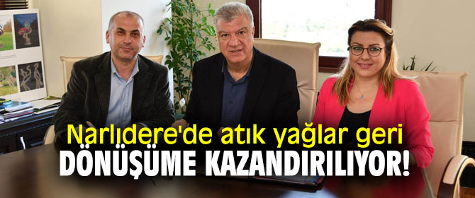 Narlıdere Belediyesi'nden çevreci hamle!