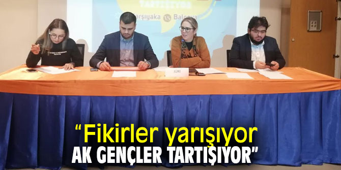 AK Parti İzmir'den münazara turnuvası