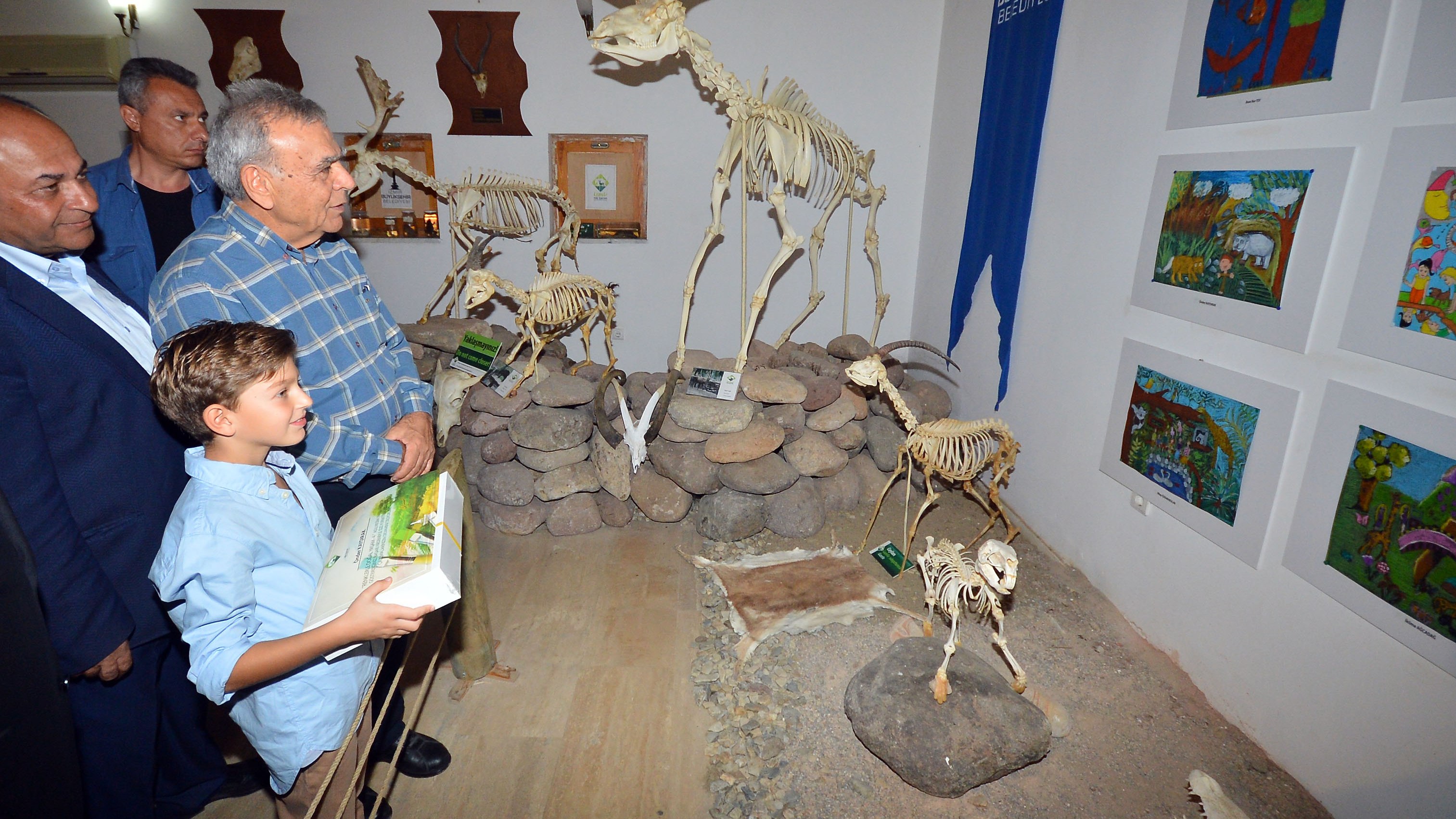 Minik ressamlar Doğal Yaşam’ı çizdi