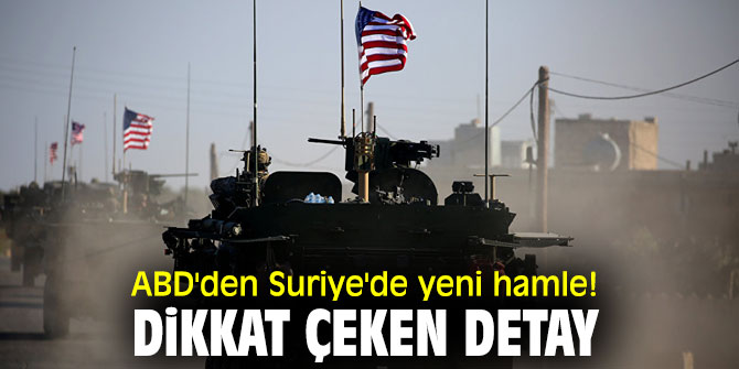 ABD'den flaş hamle!