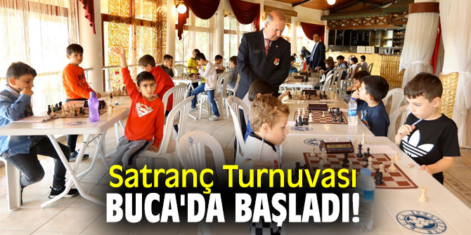 Satranç Turnuvası Buca'da başladı!